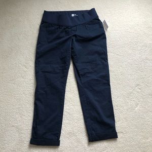 GAP Maternity Girlfriend Khaki Navy Pants